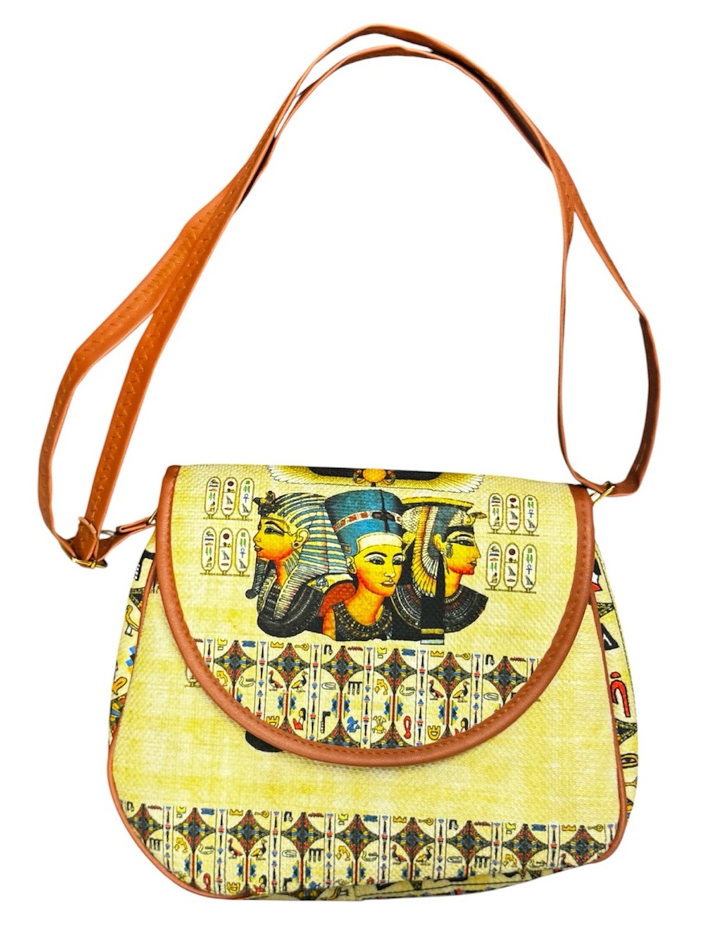 Vintage Canvas Authentic Egyptian Tote Bag.